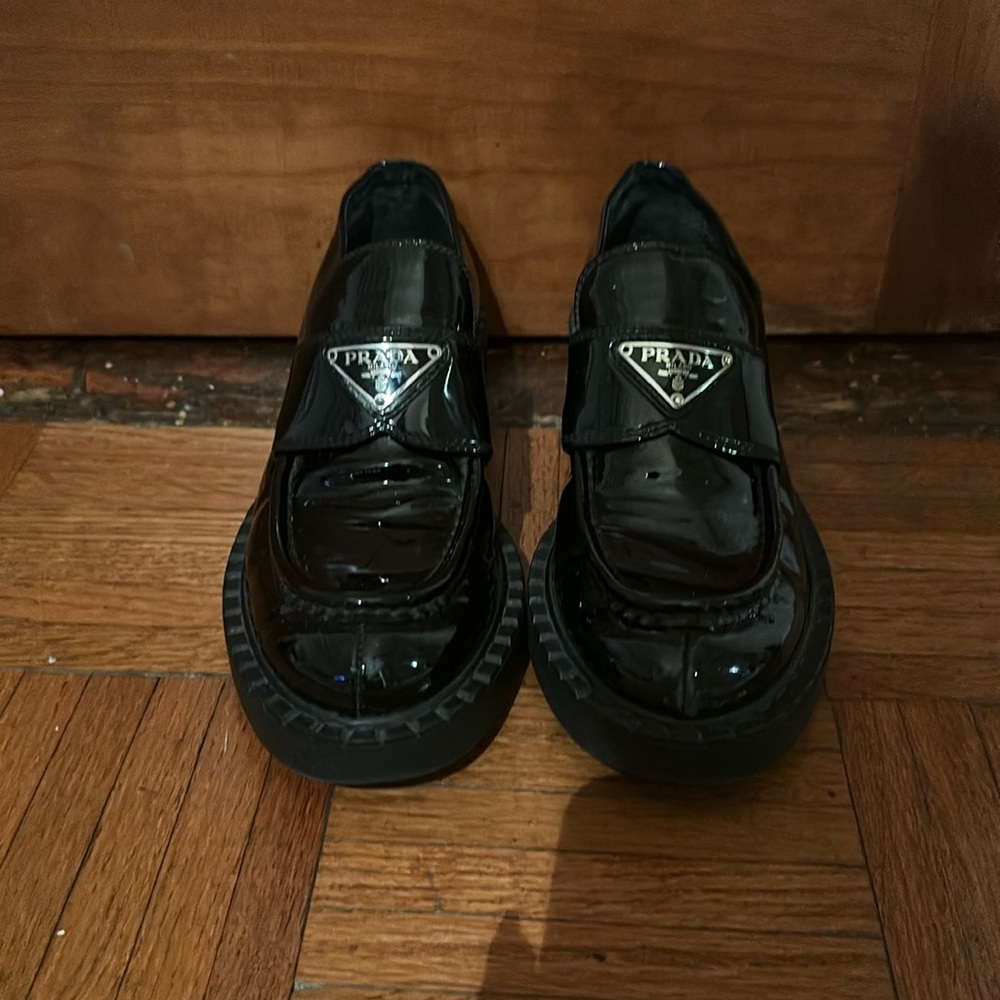 Prada Patent Leather Loafers